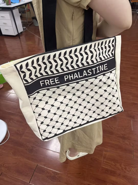 shoppingväska Phalastine motiv